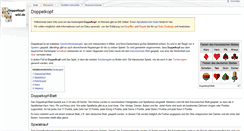Desktop Screenshot of doppelkopf-wiki.de